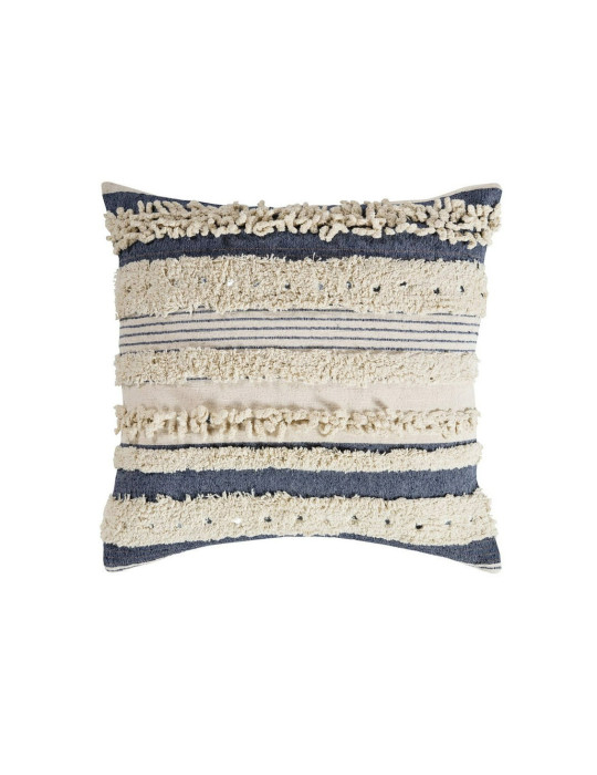 Blue-beige pillow