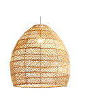 Wicker chandelier