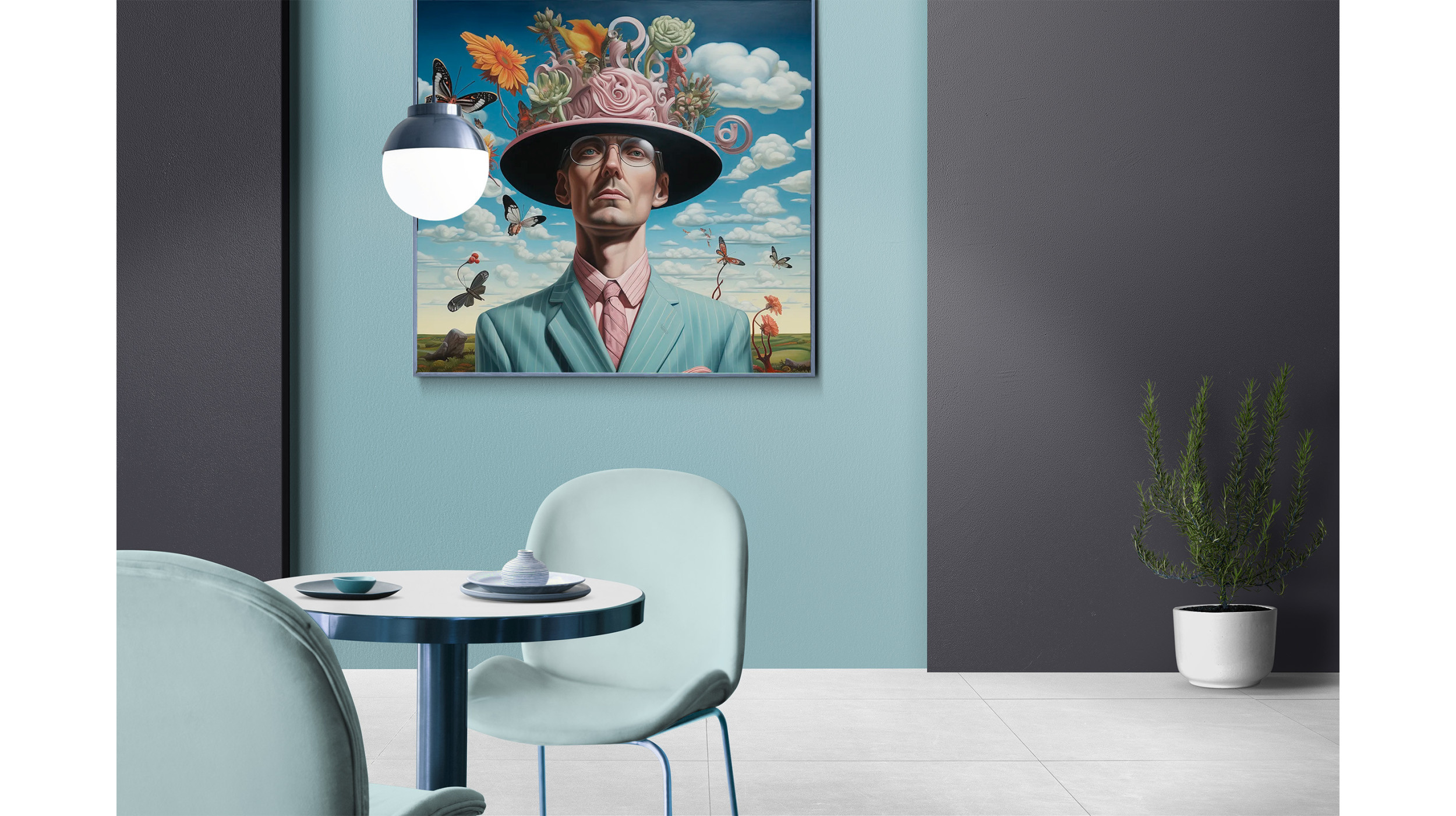 Сюрреалистический портрет от искусственного интеллекта