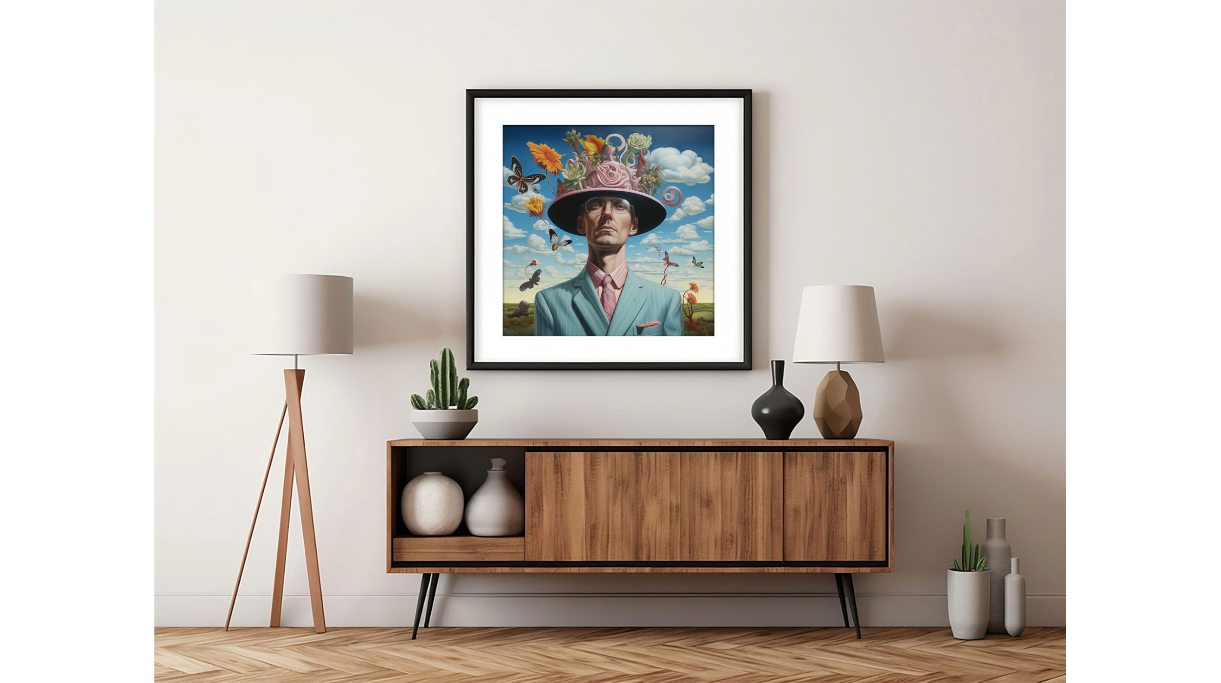 Сюрреалистический портрет от искусственного интеллекта