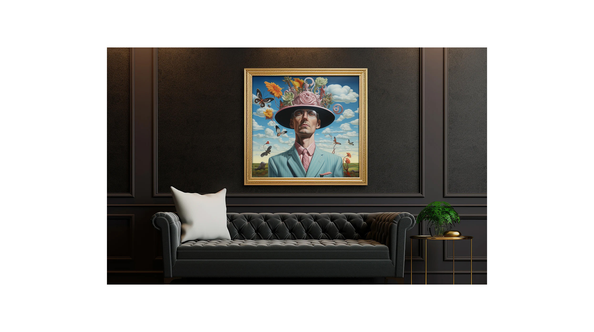 Сюрреалистический портрет от искусственного интеллекта