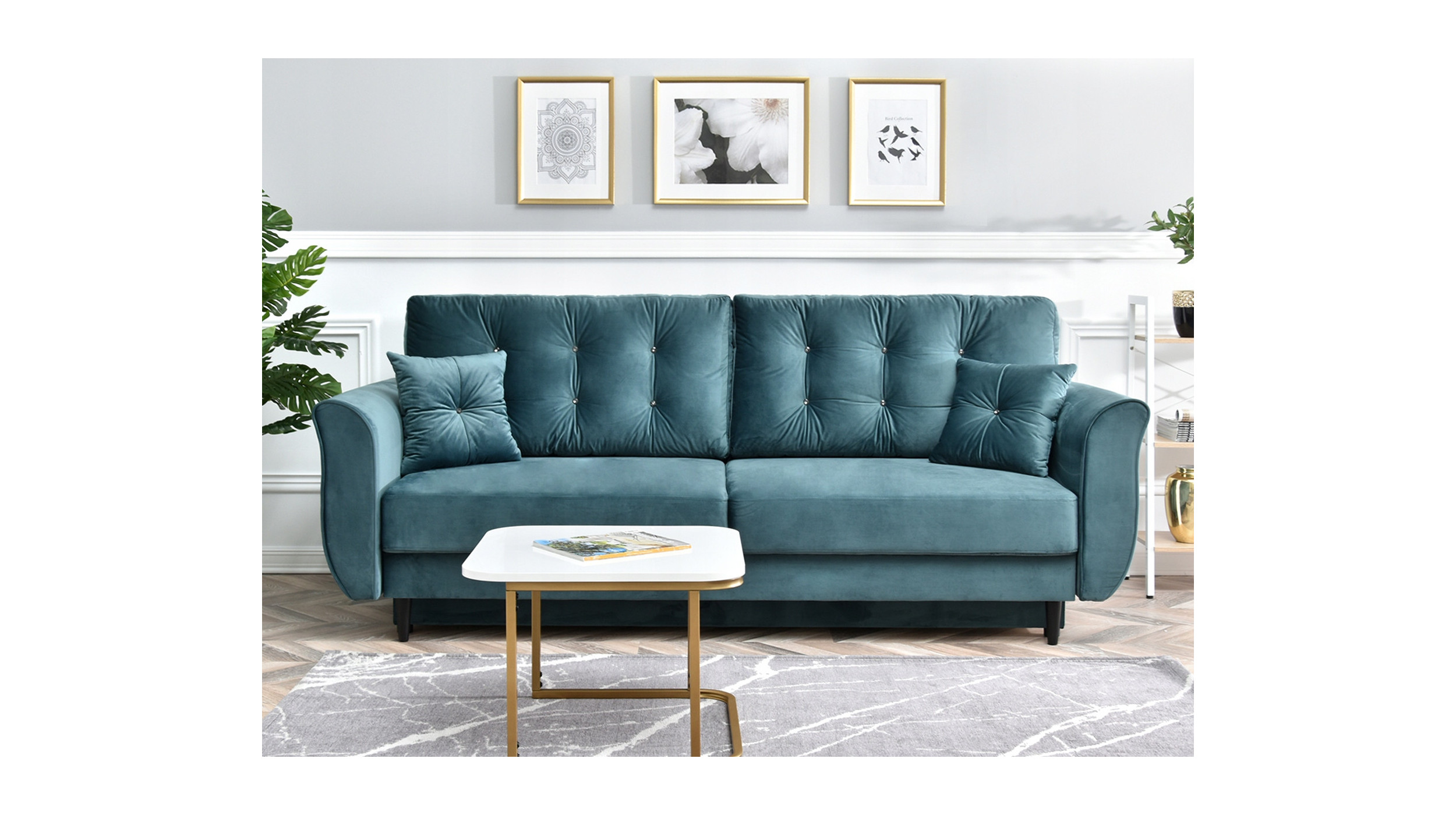 Изумрудный диван