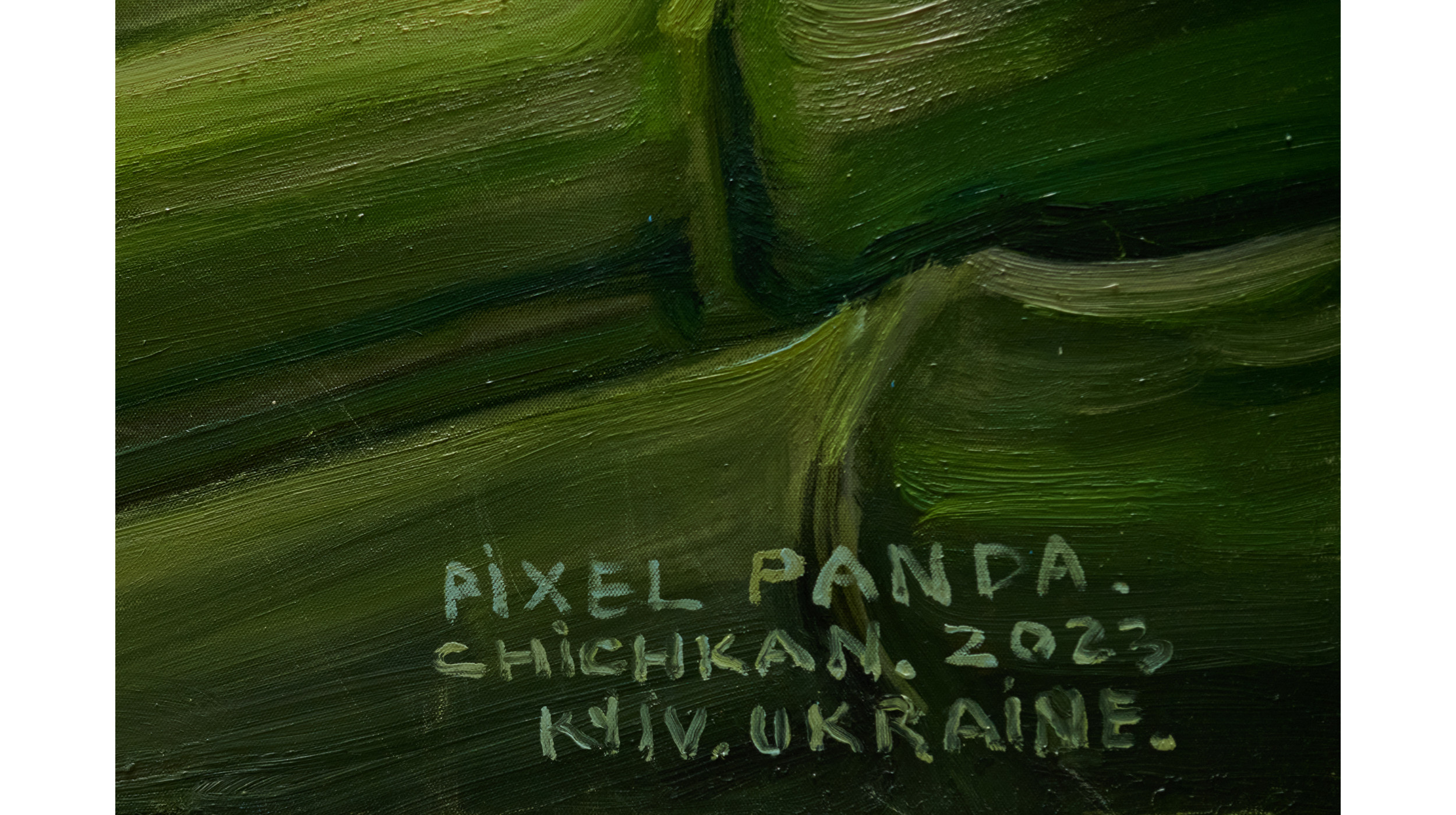 "Pixel Panda" by Ilya Chichkan