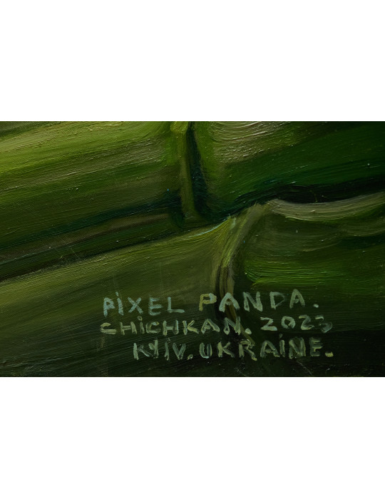 "Pixel Panda" by Ilya Chichkan