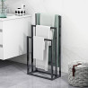 Metal towel rack, 3 tiers