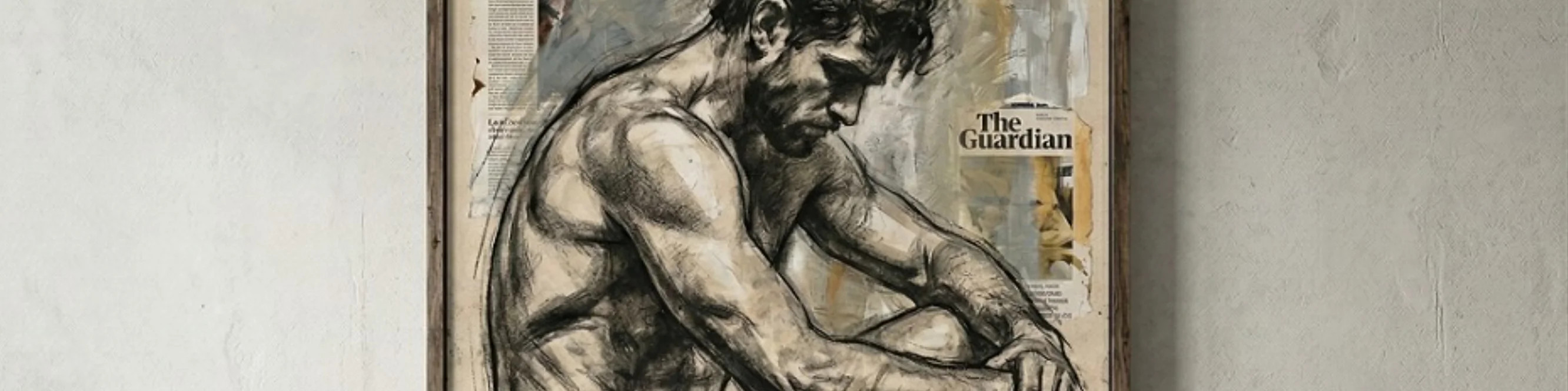 Уголь в смешанной технике MIRONOVA ART