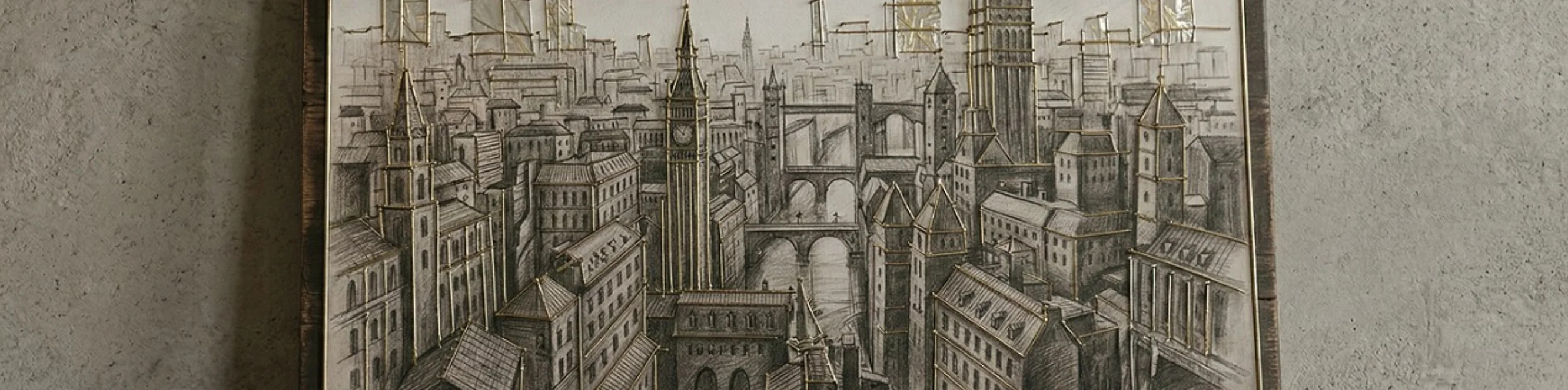 Graphite/Pencil in Mixed Media at MIRONOVA ART