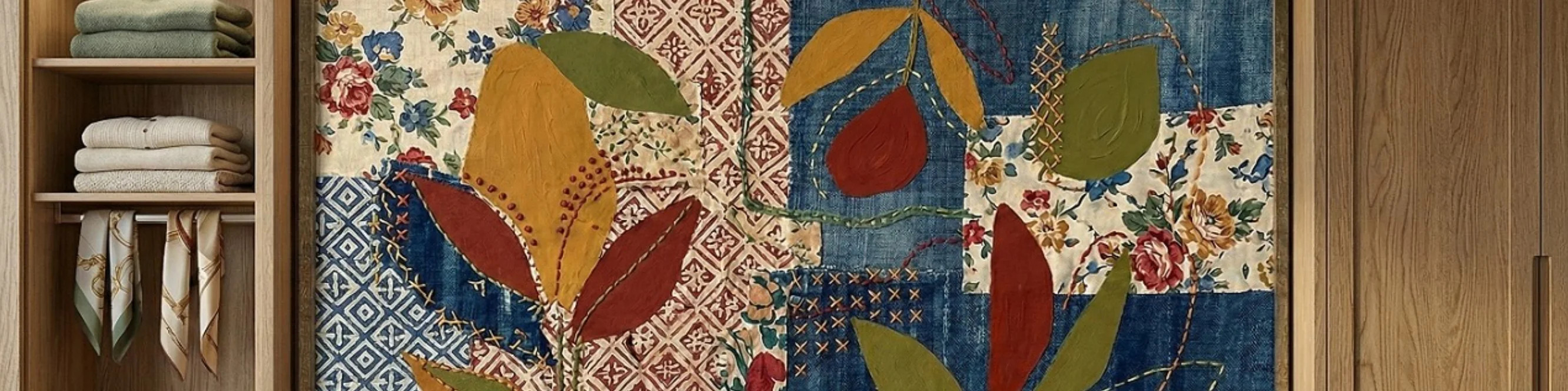 Fabric in Mixed Media at MIRONOVA ART