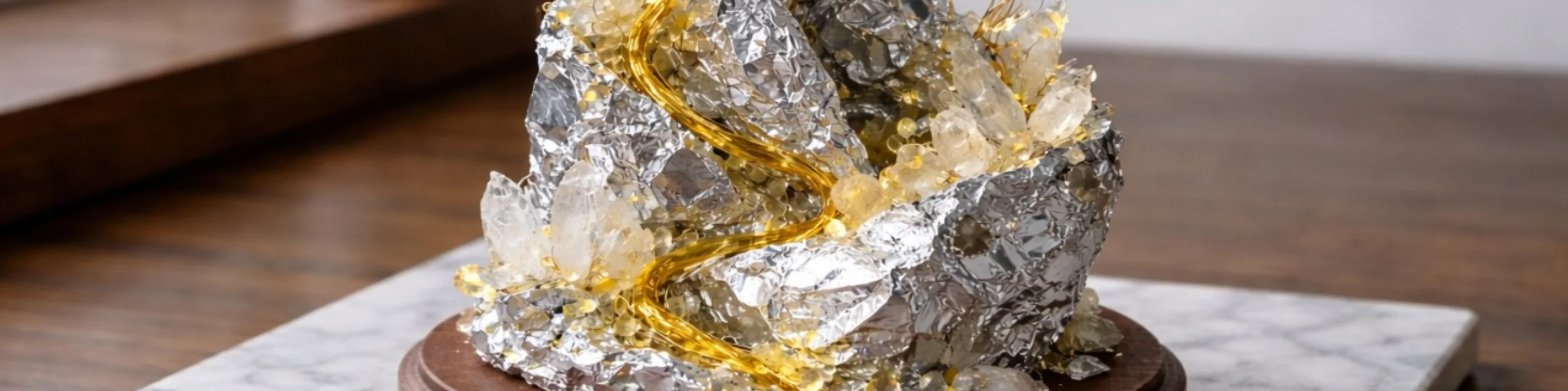 Foil in Mixed Media at MIRONOVA ART