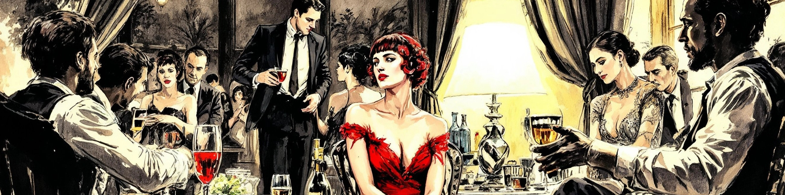 Party Drawings by MIRONOVA ART — Energy and Creativity