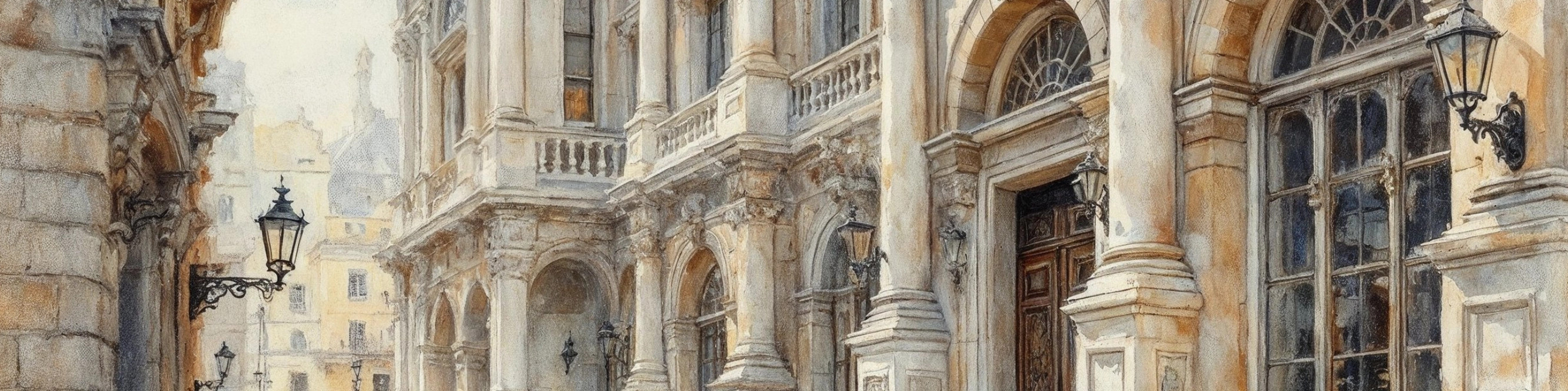 Архітектурні малюнки від MIRONOVA ART — стиль і натхнення