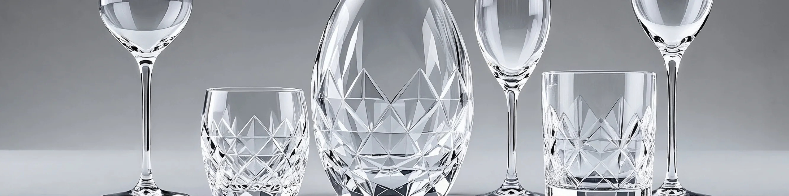 Для напоїв від MIRONOVA ART — сервірування келихів, чашок і графінів.