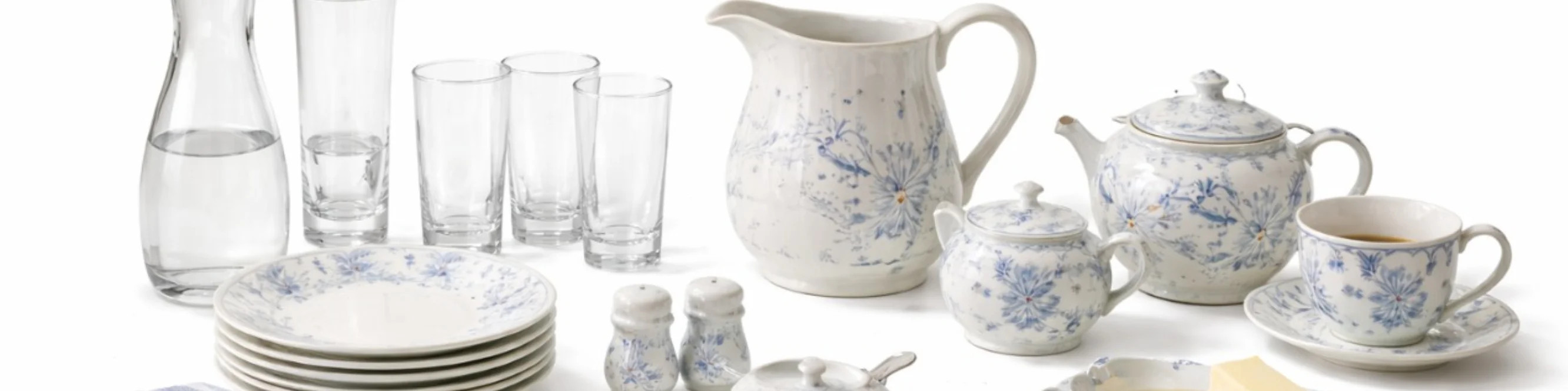 Для завтрака от MIRONOVA ART — сервизы, приборы и аксессуары.