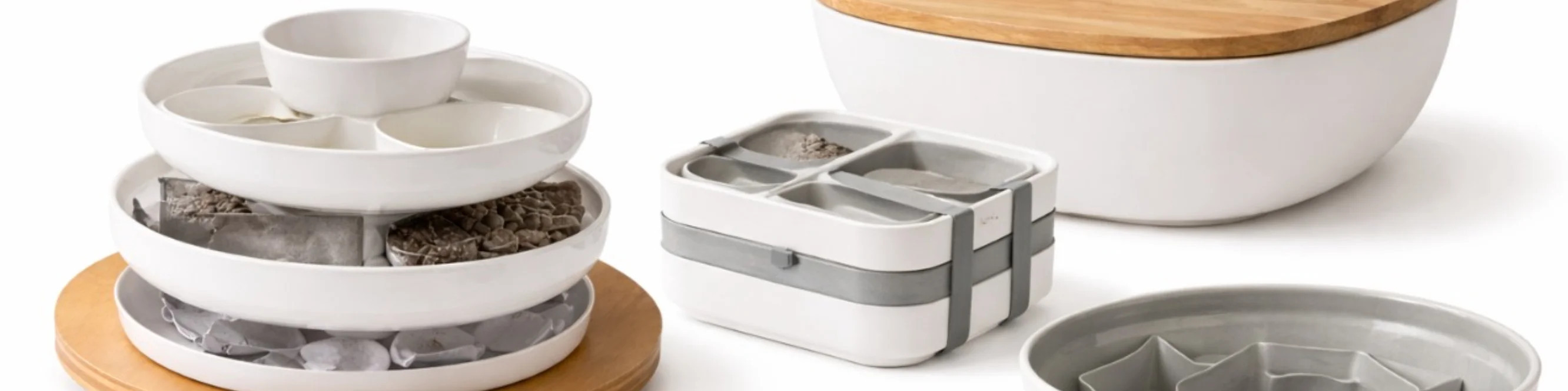 Multifunctional tableware at MIRONOVA ART - convenient and practical.