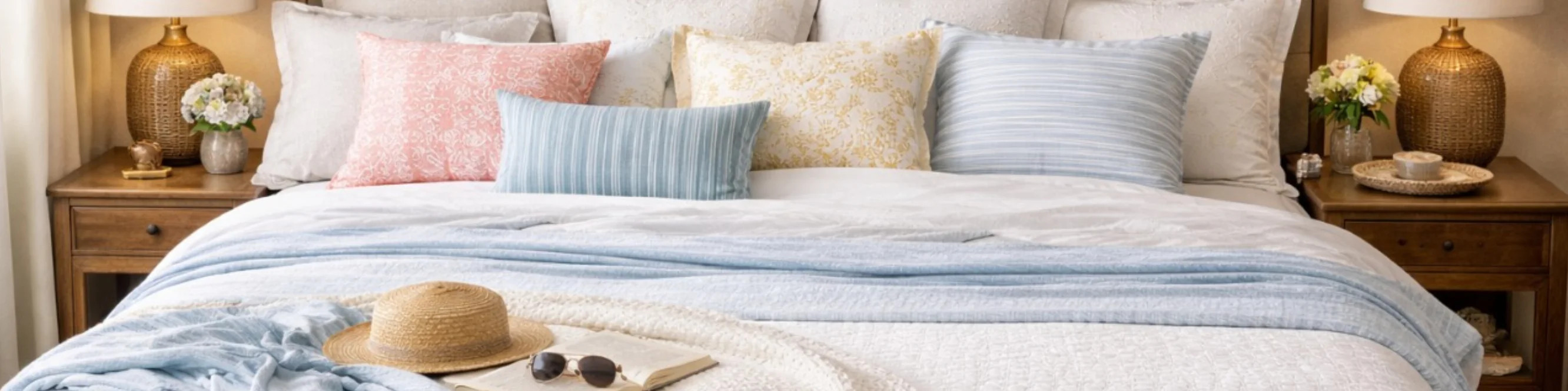 Summer bedding at MIRONOVA ART – lightness and sleeping comfort.