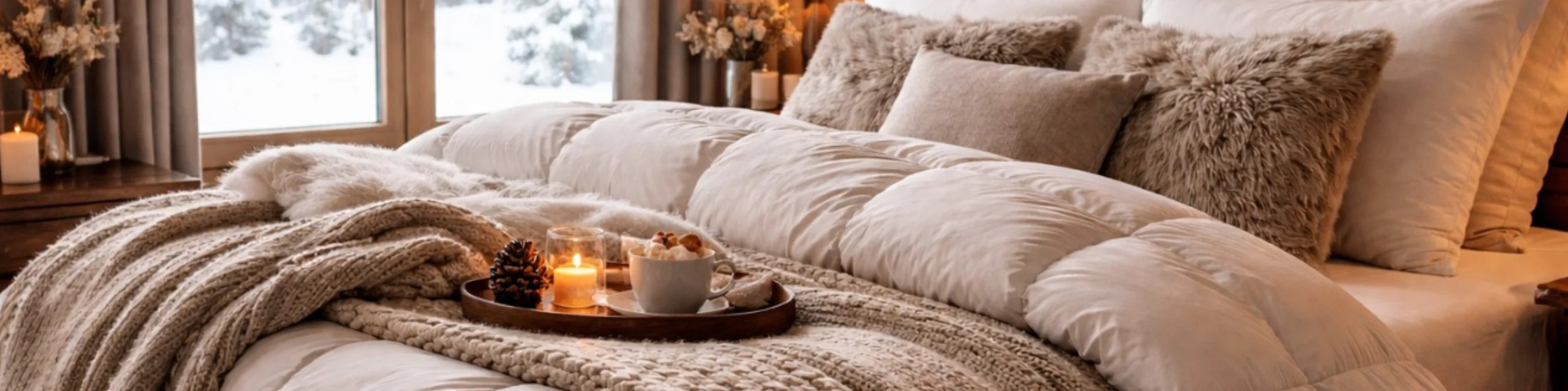 Winter bedding at MIRONOVA ART – warmth and comfort in winter.