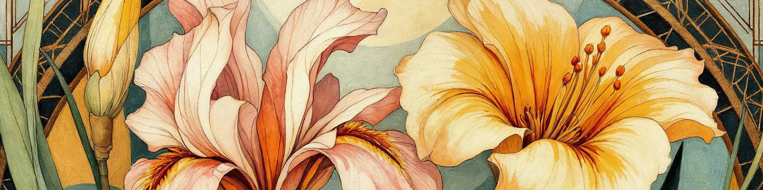 Art Nouveau at MIRONOVA ART – harmony of nature and decorativeness.