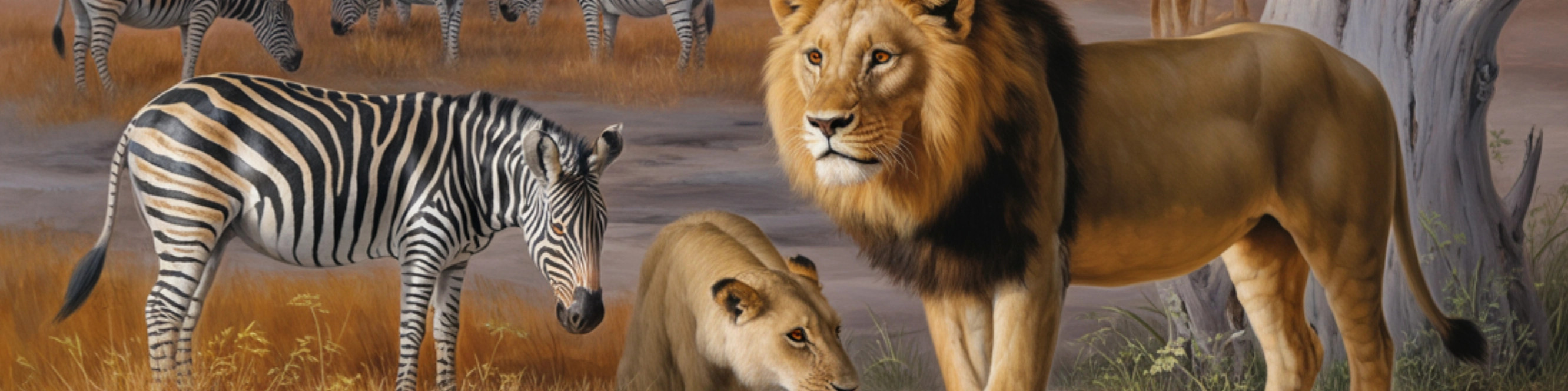 Animals painting at MIRONOVA ART — grace and the power of nature.