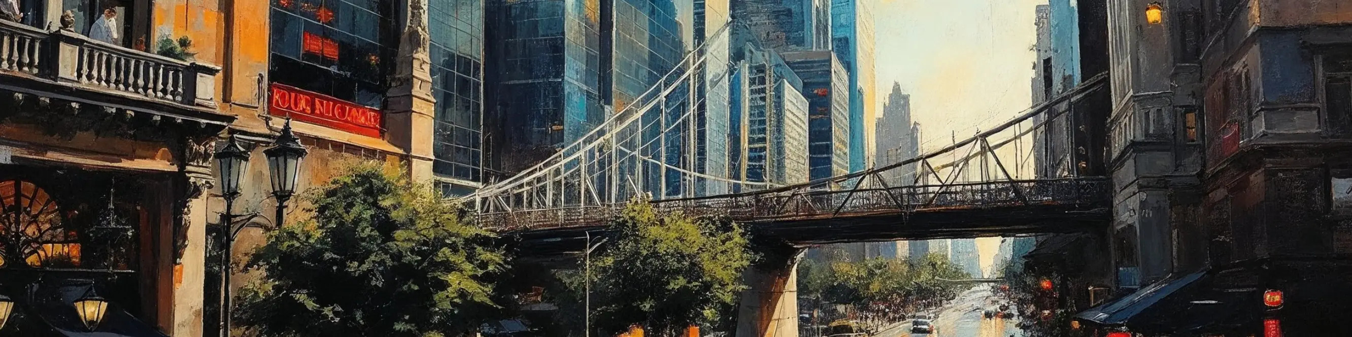 Урбанизм в интерьере: картины от MIRONOVA ART.