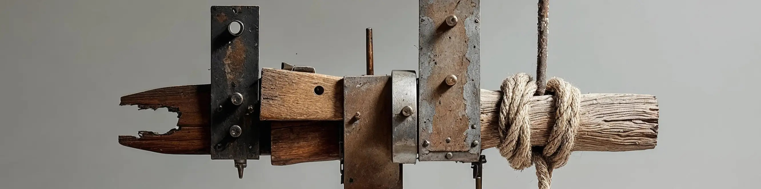 Assemblage sculptures at MIRONOVA ART