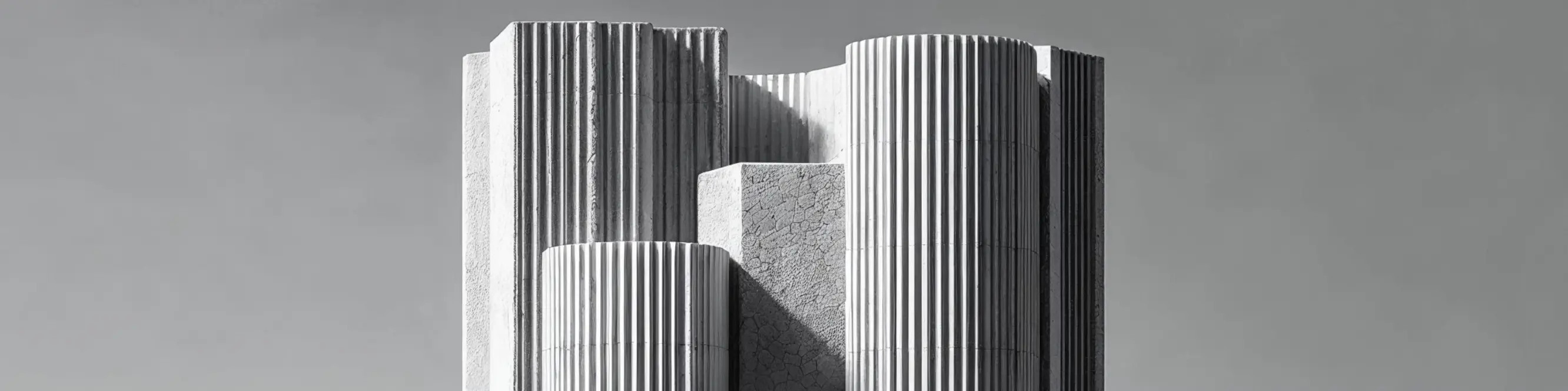 Architectural sculptures at MIRONOVA ART