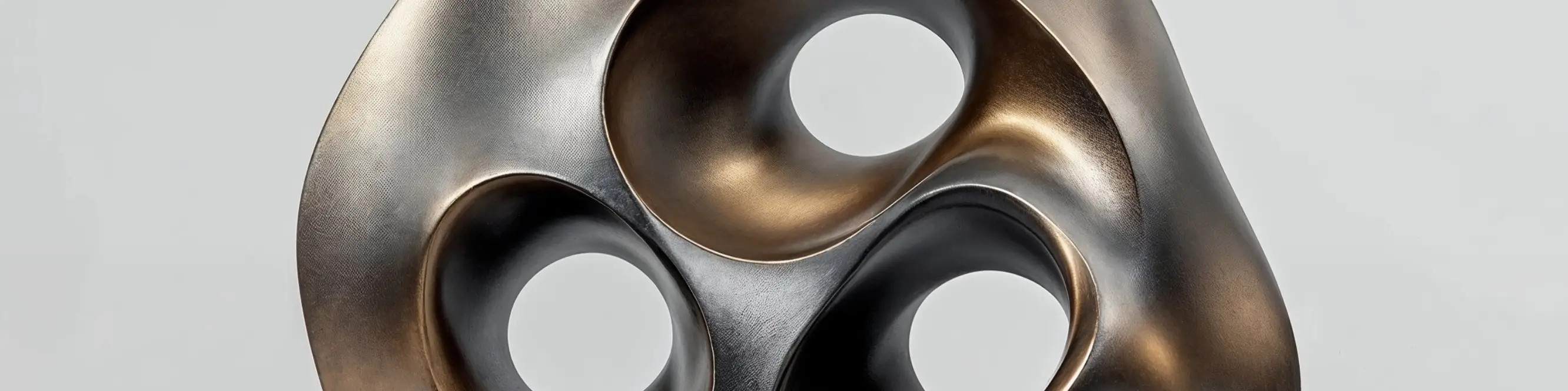 Abstract sculptures at MIRONOVA ART