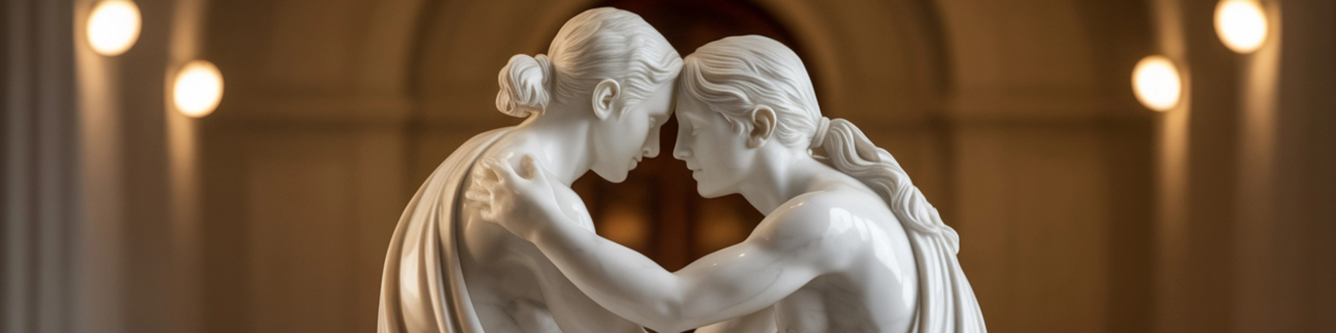 Love Sculptures at MIRONOVA ART