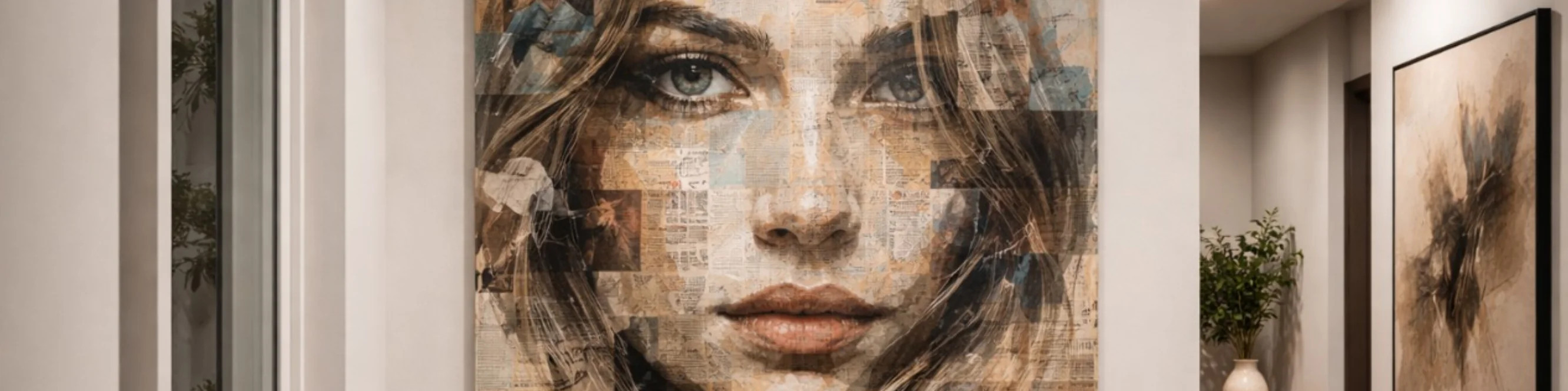 Колаж у змішаній техніці MIRONOVA ART