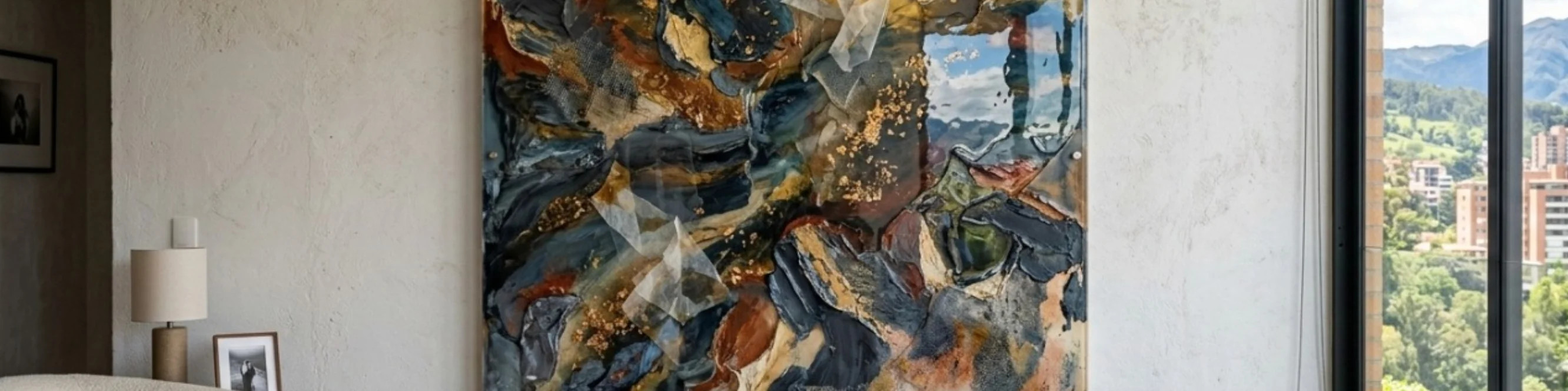 Абстракція у змішаній техніці MIRONOVA ART