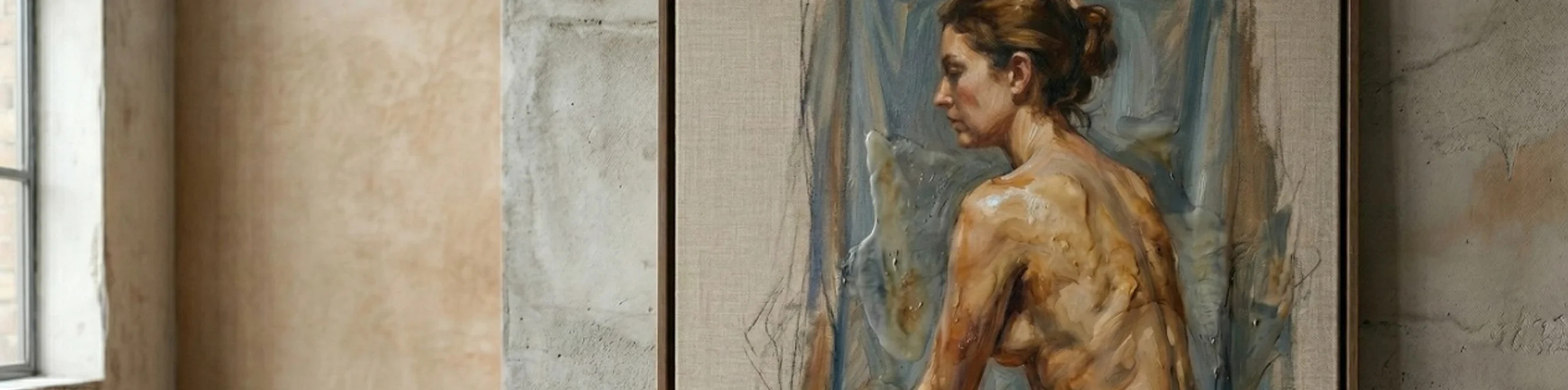 Нагота у змішаній техніці MIRONOVA ART