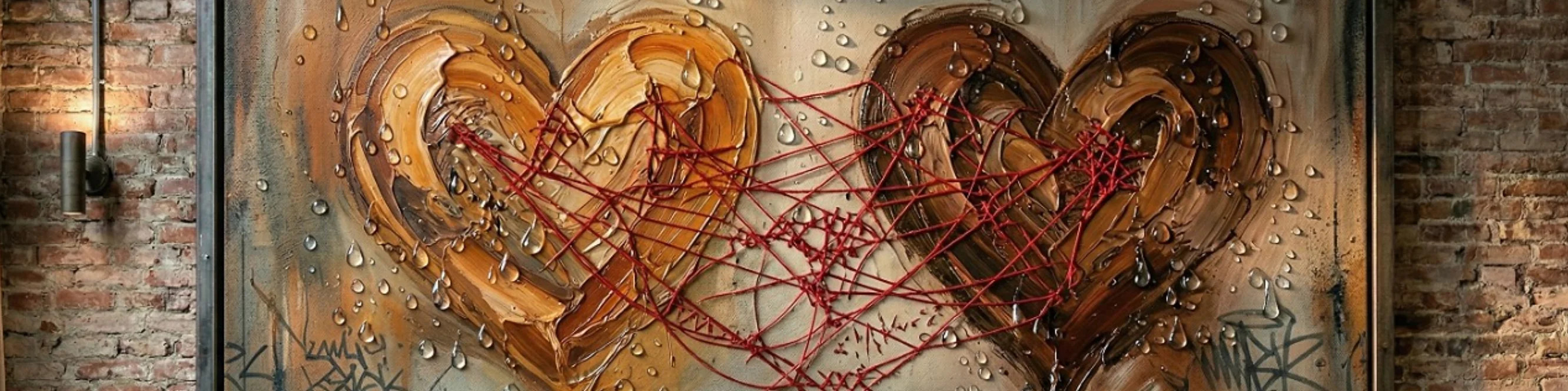 Произведения на тему любви в смешанной технике MIRONOVA ART