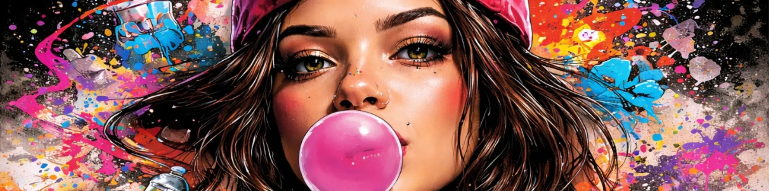 Street art-themed prints by MIRONOVA ART