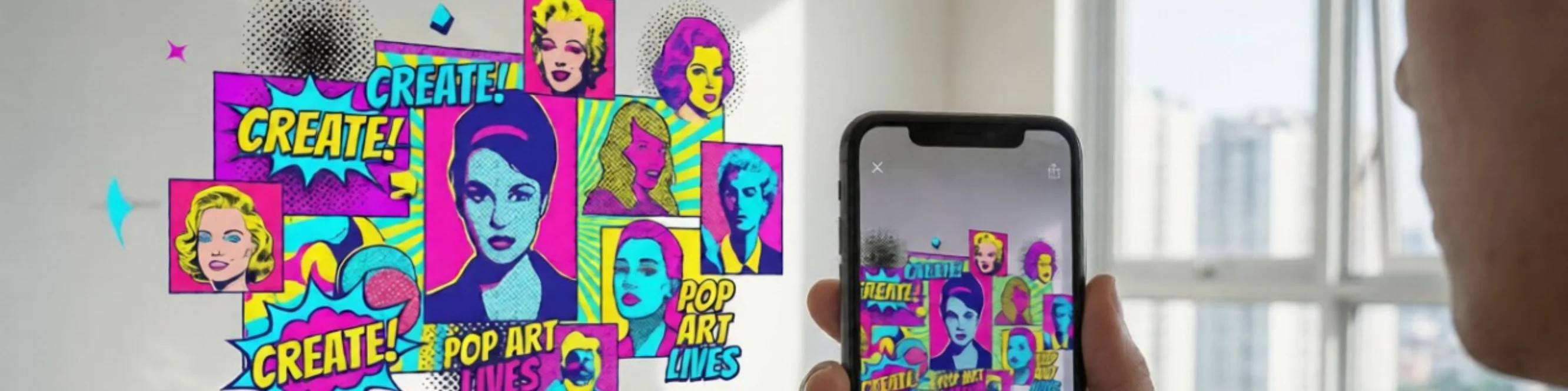 Pop Art in digital art MIRONOVA ART vibrant style