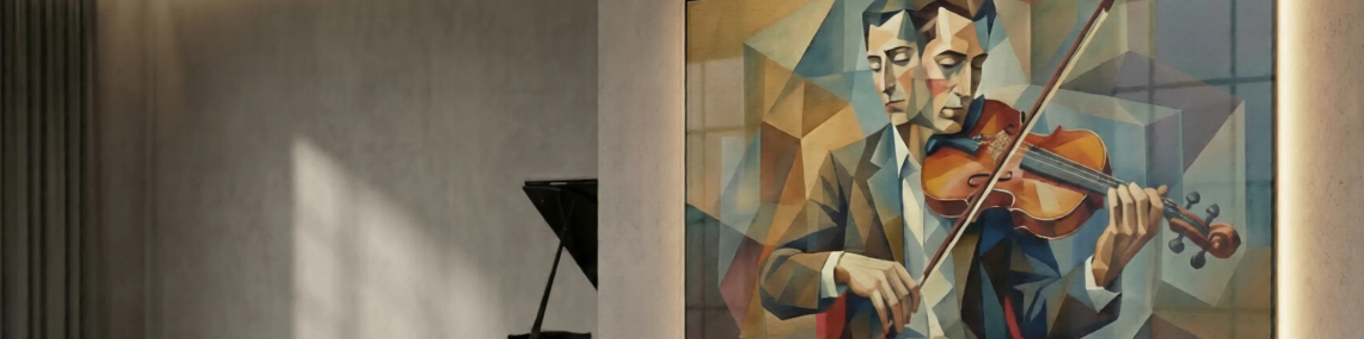 Кубизм в цифровом искусстве от MIRONOVA ART