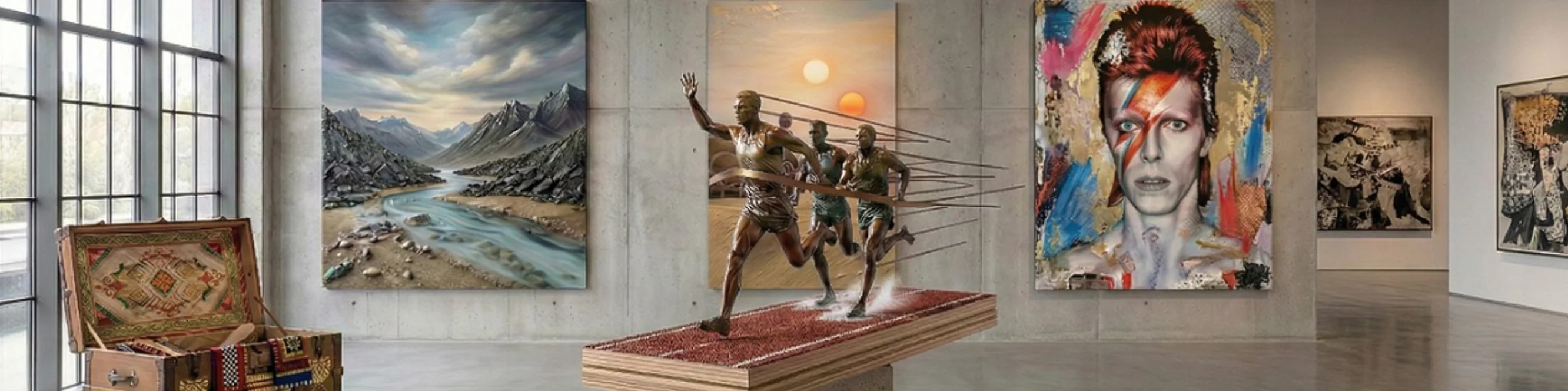 Themes of mixed media art MIRONOVA ART for interiors