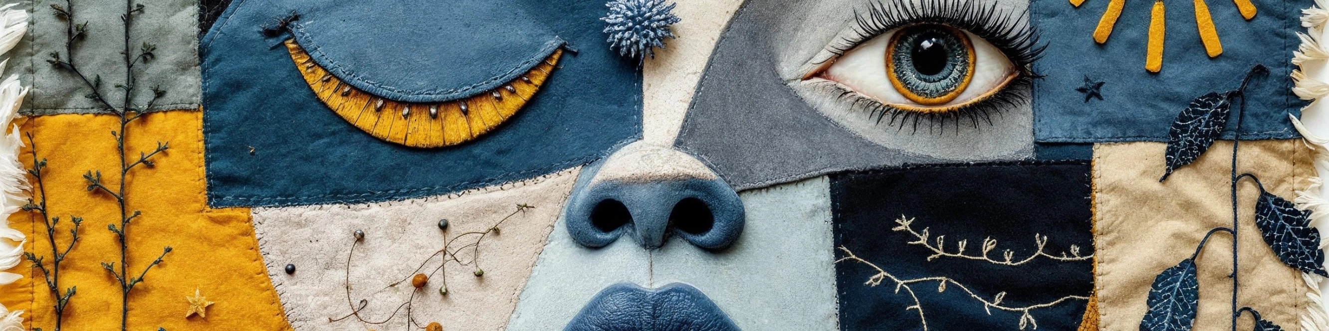 Текстиль у змішаній техніці від MIRONOVA ART — багатошаровість