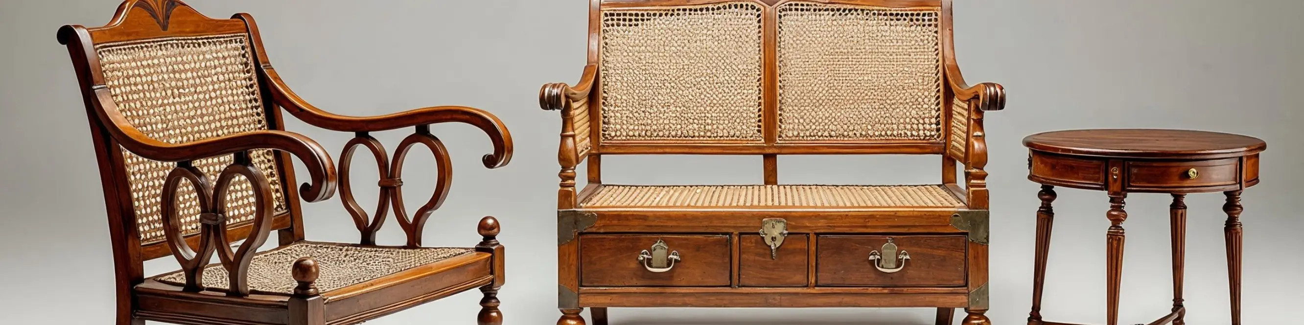 Colonial furniture — MIRONOVA ART for clarity and warm structure