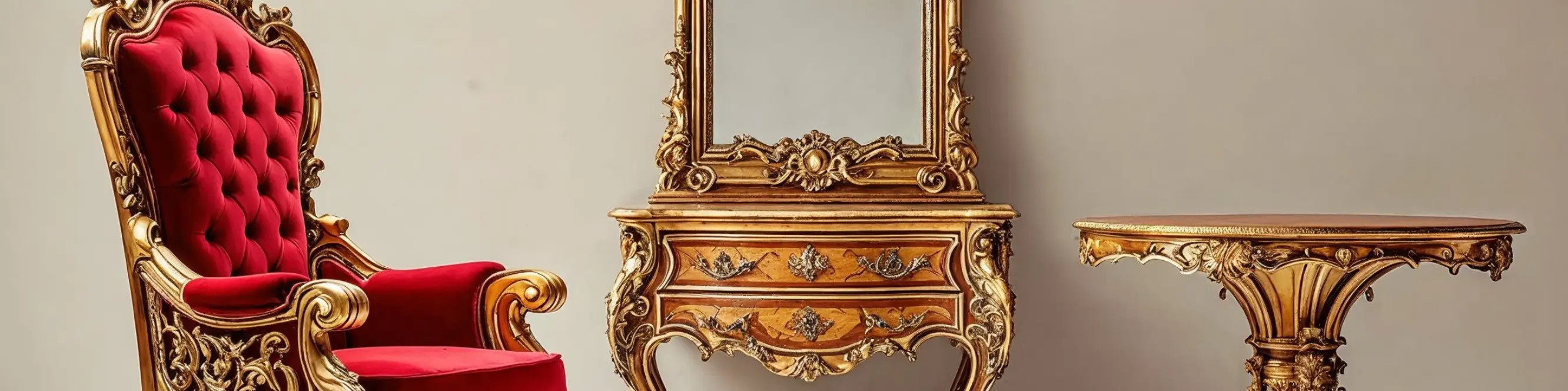 Baroque furniture — MIRONOVA ART for architectural focus and rhythm