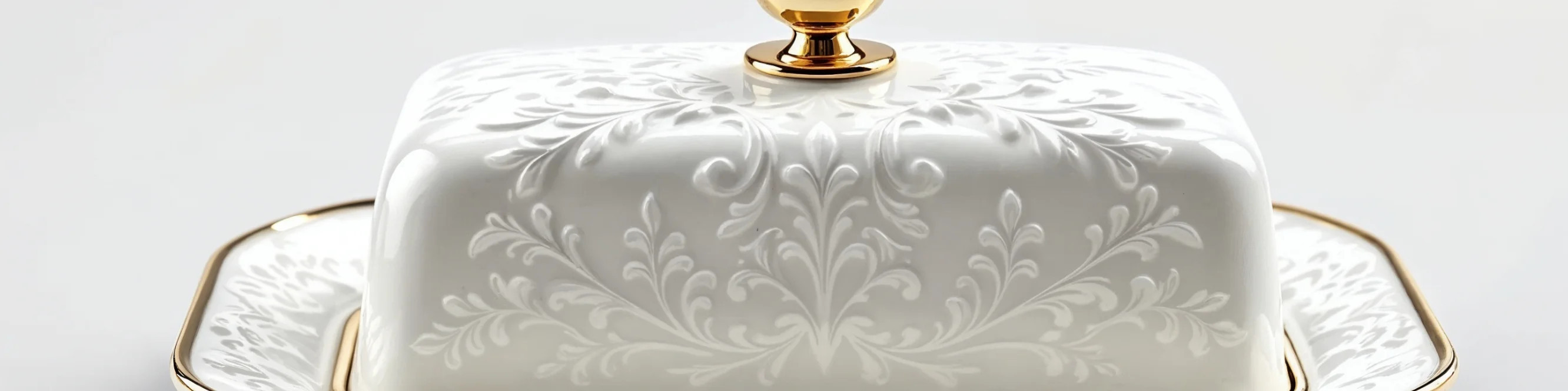 Butter dishes at MIRONOVA ART - elegance for your table.