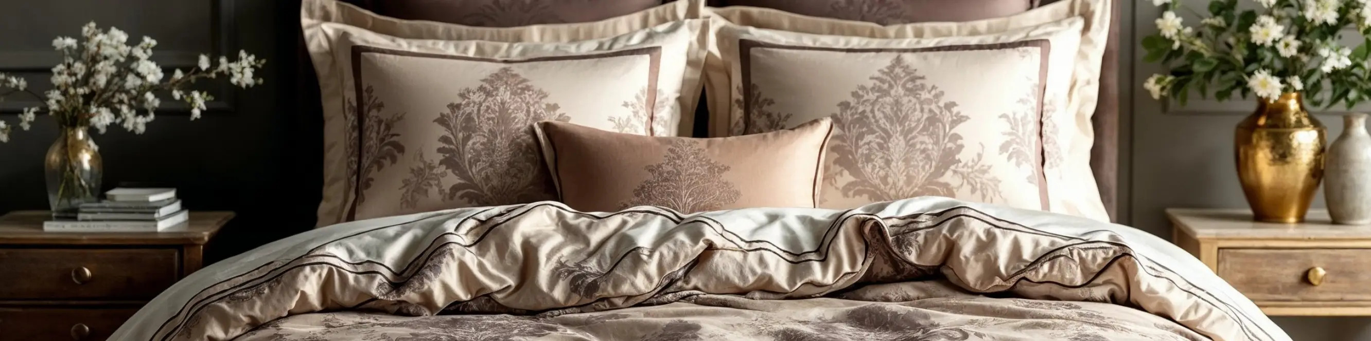Luxury bedding at MIRONOVA ART — natural quality and comfort.