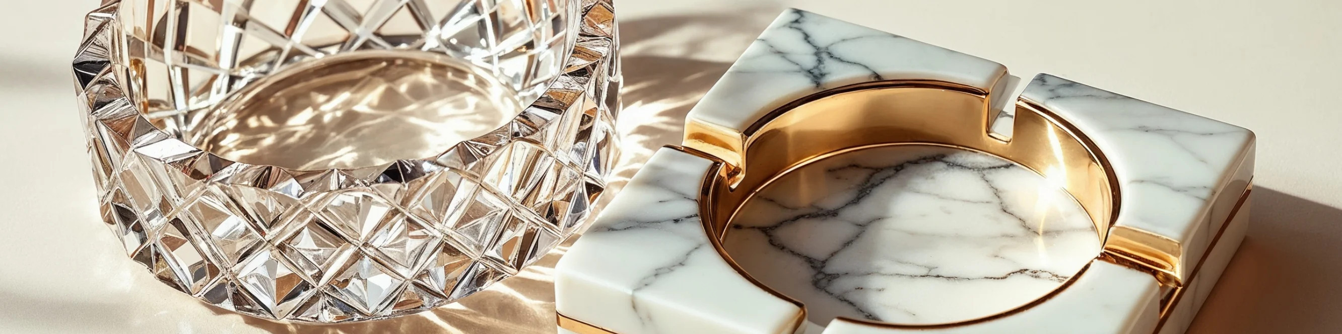 Decorative ashtrays at MIRONOVA ART – quality and practicality.