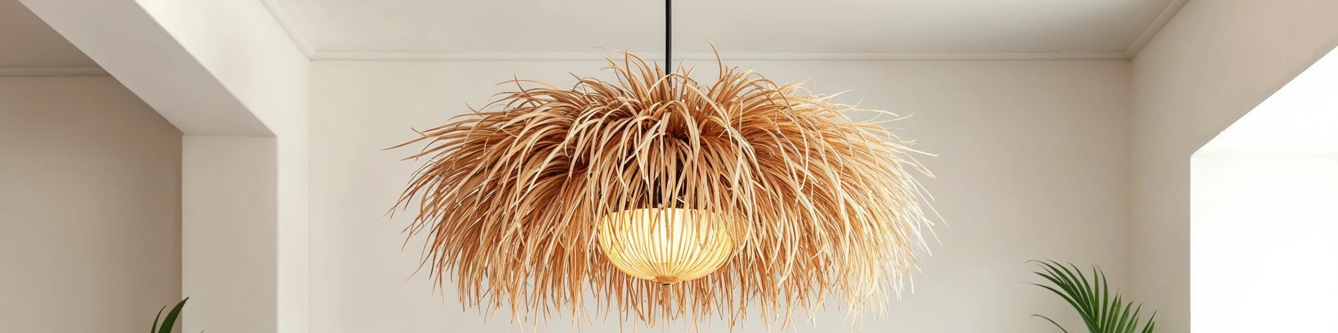 Tropical lighting for soft, natural interiors | Curated by MIRONOVA ART