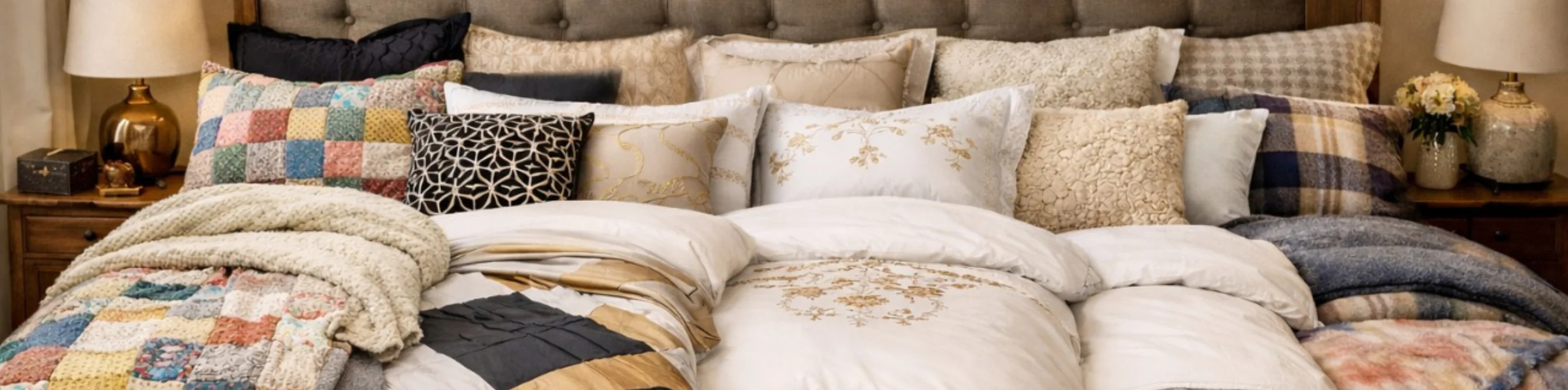 Types of bedding at MIRONOVA ART — individuality and comfort.