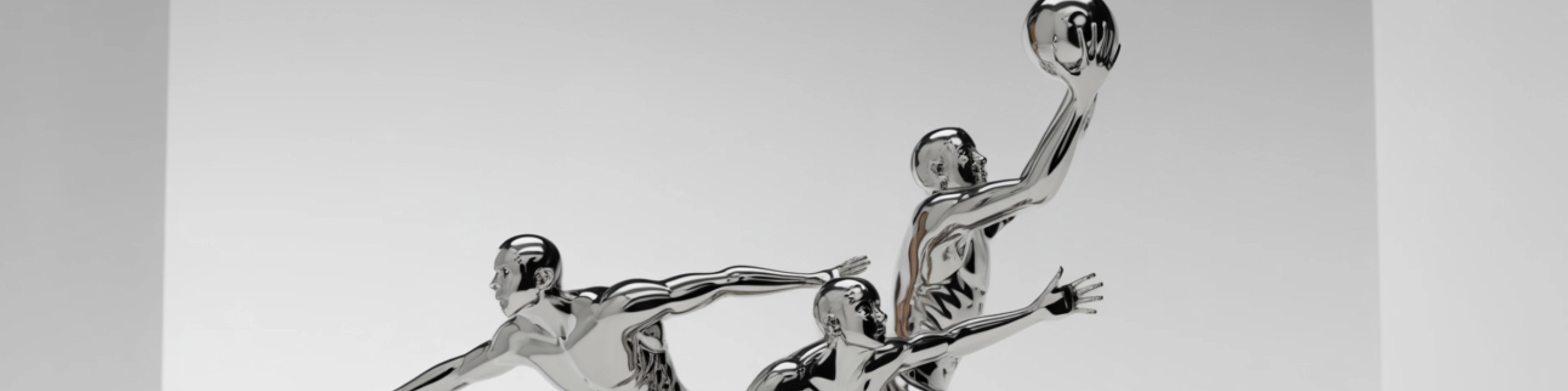 Sports-Themed Sculptures at MIRONOVA ART