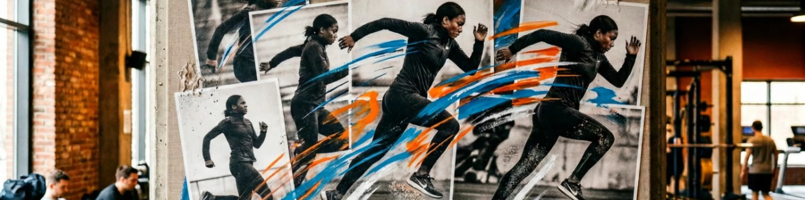 Sports-Themed Mixed Media Art by MIRONOVA ART