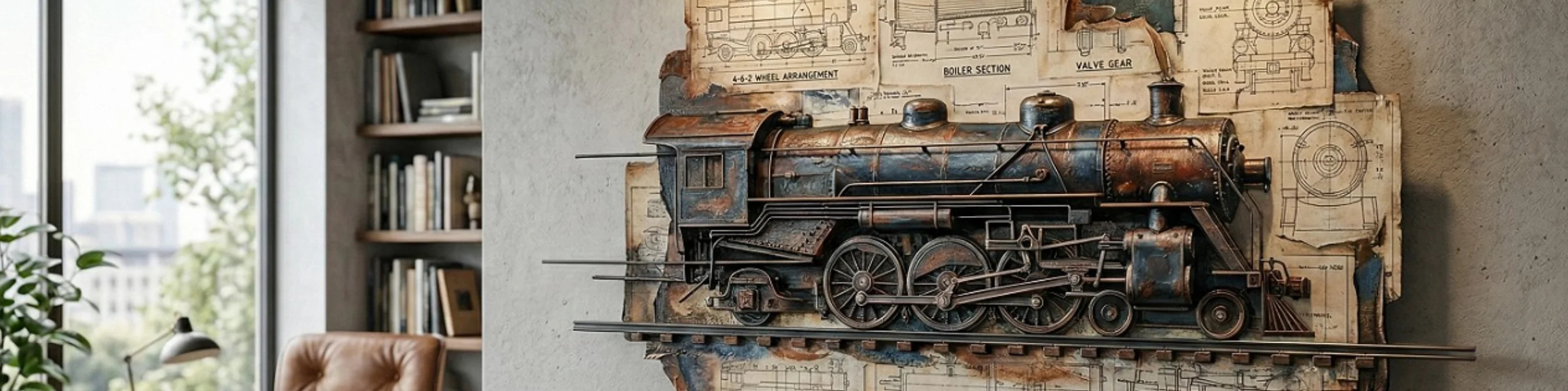 Transport in Mixed Media Art by MIRONOVA ART